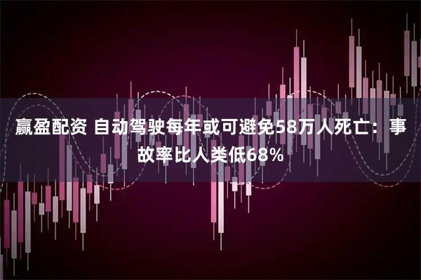 赢盈配资 自动驾驶每年或可避免58万人死亡：事故率比人类低68%