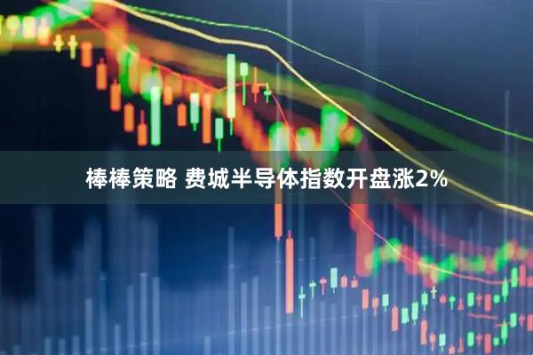 棒棒策略 费城半导体指数开盘涨2%