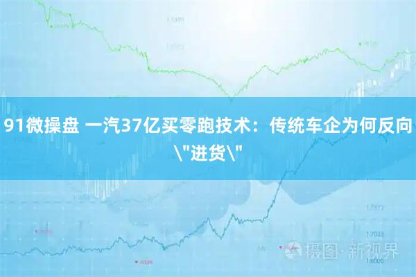 91微操盘 一汽37亿买零跑技术：传统车企为何反向